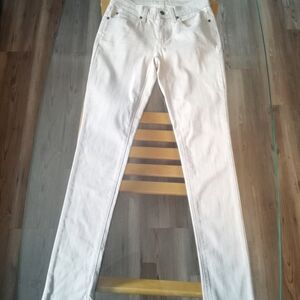 Eileen Fisher Women's White Skinny Jeans
